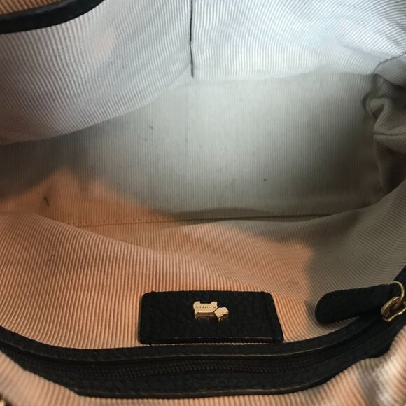 Radley London Black Leather Crossbody Bag With Adjustable Strap - Picture 9 of 12